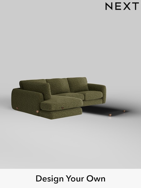 Chunky Chenille/Dark Moss Green Aiden (W42240) | £1,825