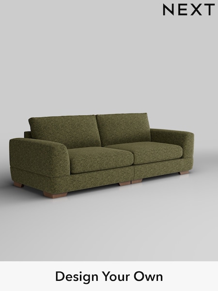 Chunky Chenille/Dark Moss Green Clayton (W42241) | £1,425