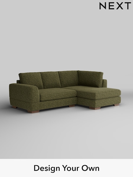 Chunky Chenille/Dark Moss Green Clayton (W42241) | £1,725