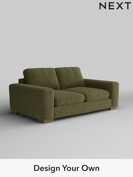 Chunky Chenille/Dark Moss Green Houghton Deep Sit (W42246) | £1,275