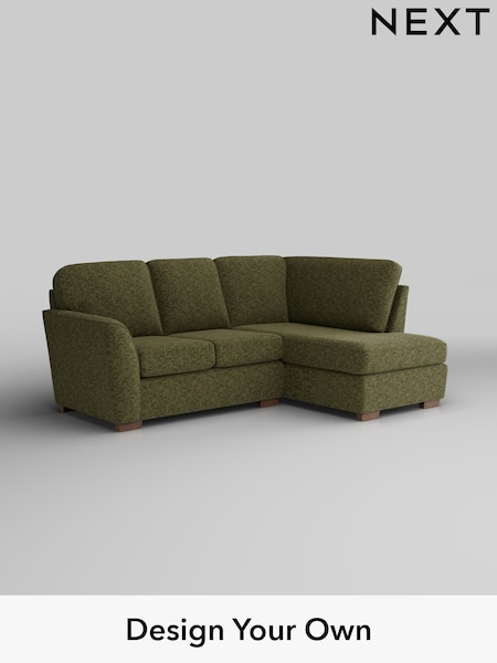 Chunky Chenille/Dark Moss Green Malvern (W42247) | £1,350