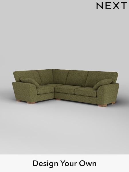 Chunky Chenille/Dark Moss Green Stamford (W42249) | £2,075