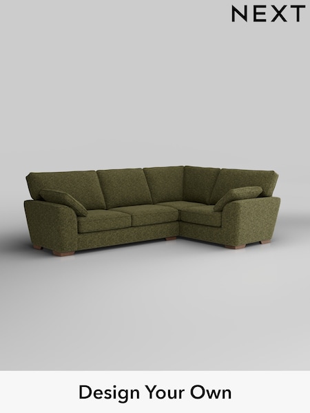 Chunky Chenille/Dark Moss Green Stamford (W42249) | £2,075