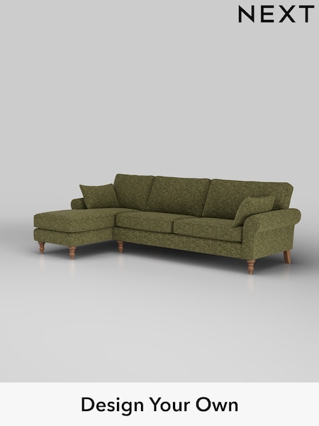 Chunky Chenille/Dark Moss Green Mallory (W42253) | £1,575