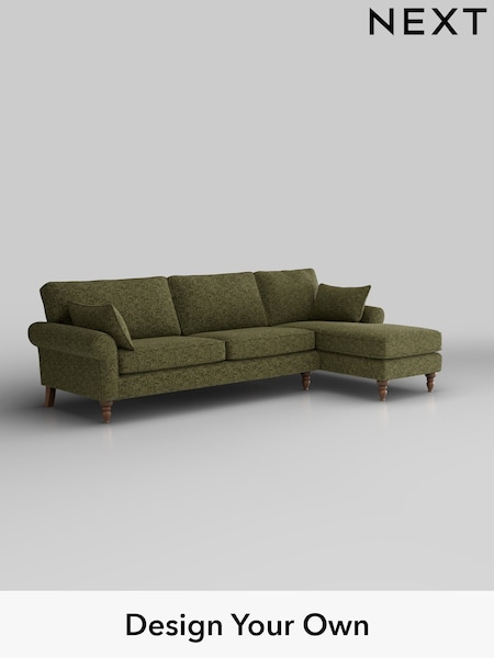 Chunky Chenille/Dark Moss Green Mallory (W42253) | £1,575