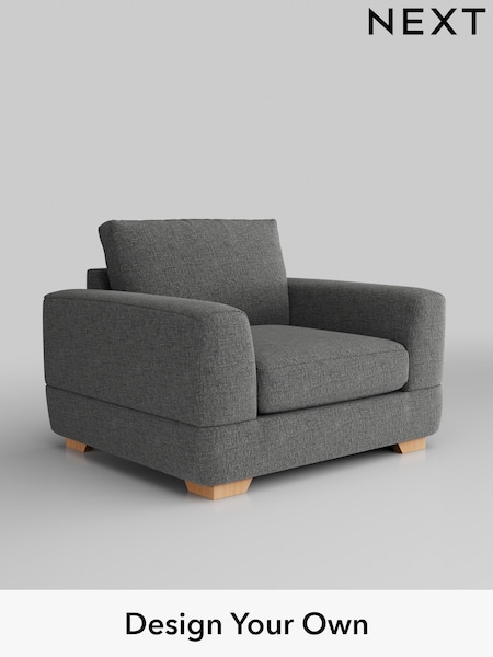 Chunky Chenille/Dark Grey Clayton (W42256) | £850