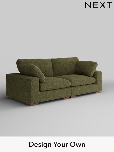 Chunky Chenille/Dark Moss Green N Premium The Snuggle Grand (W42257) | £1,899
