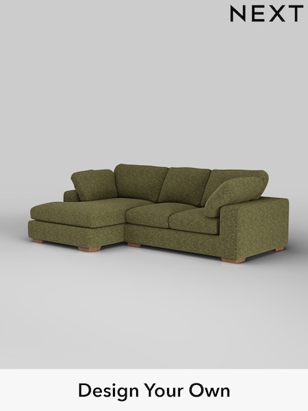 Chunky Chenille/Dark Moss Green N Premium The Snuggle Grand (W42257) | £2,575