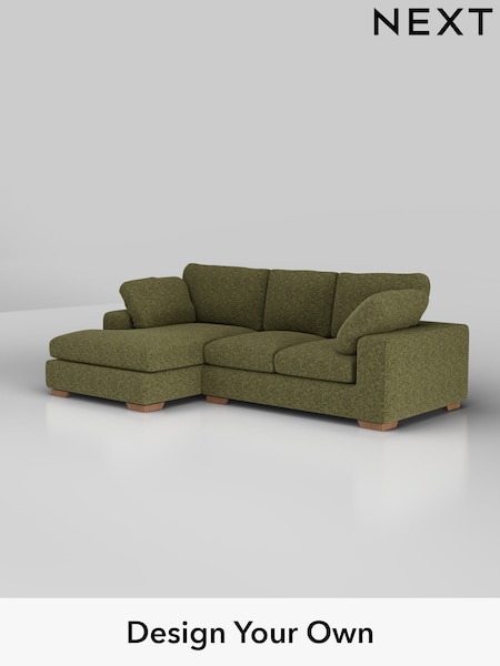 Chunky Chenille/Dark Moss Green N Premium The Snuggle Grand (W42257) | £2,675