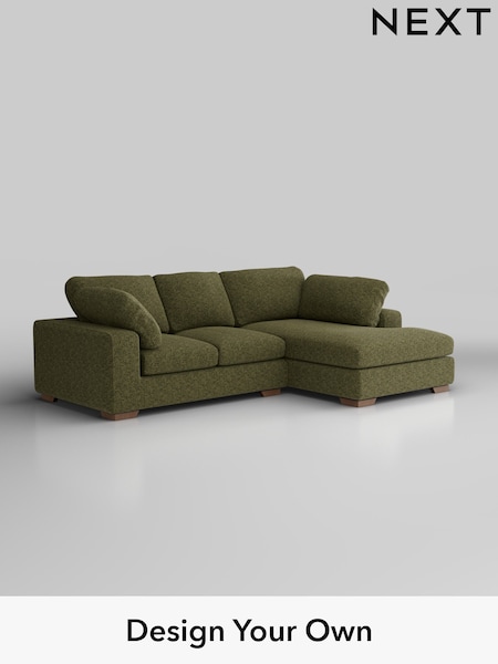 Chunky Chenille/Dark Moss Green N Premium The Snuggle Grand (W42257) | £2,650