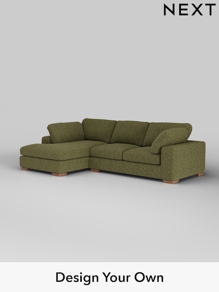 Chunky Chenille/Dark Moss Green N Premium The Snuggle Grand (W42257) | £2,750