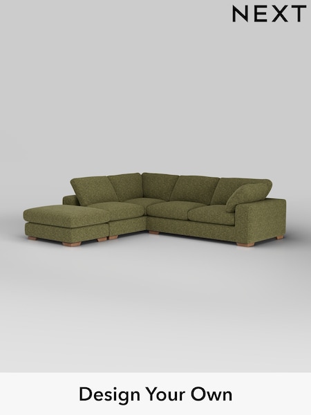 Chunky Chenille/Dark Moss Green N Premium The Snuggle Grand (W42257) | £3,499