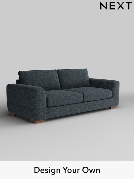 Chunky Chenille/Dark Navy Blue Clayton (W42258) | £1,325