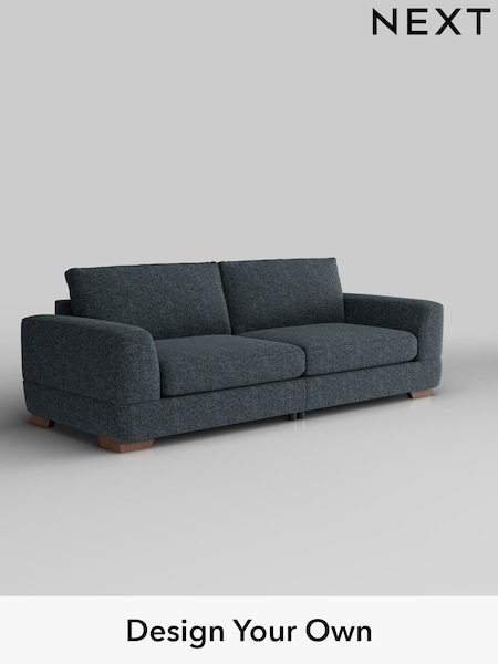 Chunky Chenille/Dark Navy Blue Clayton (W42258) | £1,425