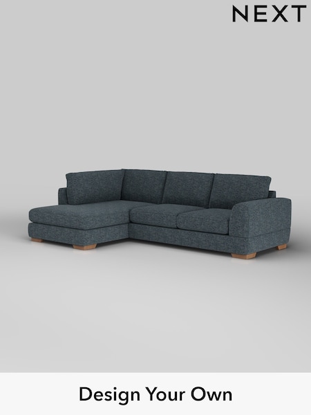Chunky Chenille/Dark Navy Blue Clayton (W42258) | £1,825