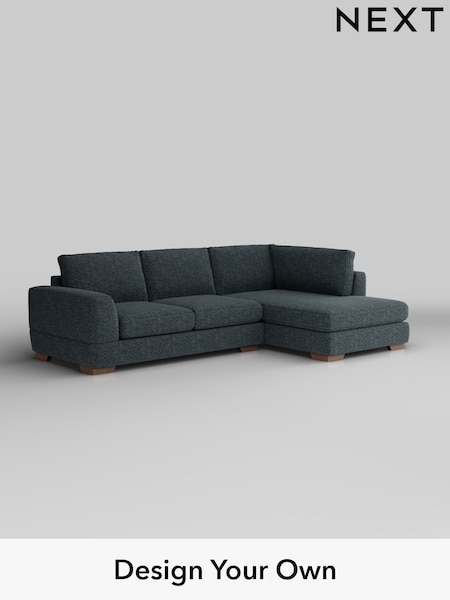 Chunky Chenille/Dark Navy Blue Clayton (W42258) | £1,825