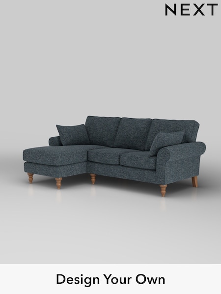 Chunky Chenille/Dark Navy Blue Mallory (W42265) | £1,475