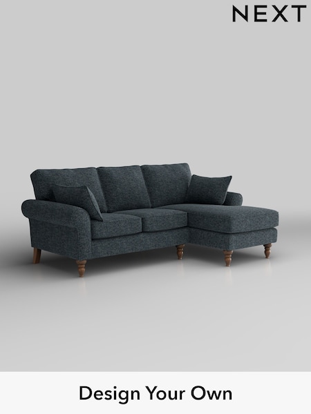 Chunky Chenille/Dark Navy Blue Mallory (W42265) | £1,475