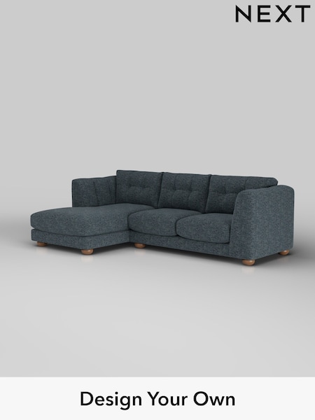 Chunky Chenille/Dark Navy Blue Jasmine (W42267) | £2,075