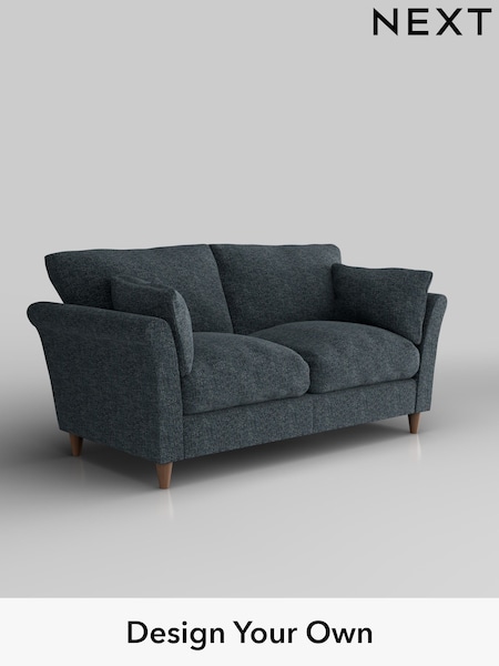 Chunky Chenille/Dark Navy Blue Hartley Relaxed Sit (W42271) | £1,175