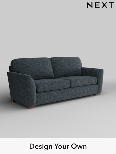 Chunky Chenille/Dark Navy Blue Malvern (W42273) | £1,175
