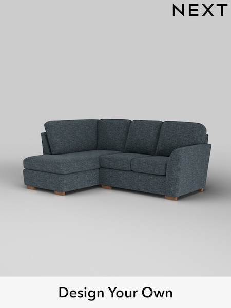 Chunky Chenille/Dark Navy Blue Malvern (W42273) | £1,350
