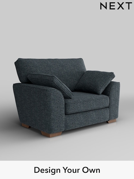 Chunky Chenille/Dark Navy Blue Stamford (W42274) | £850
