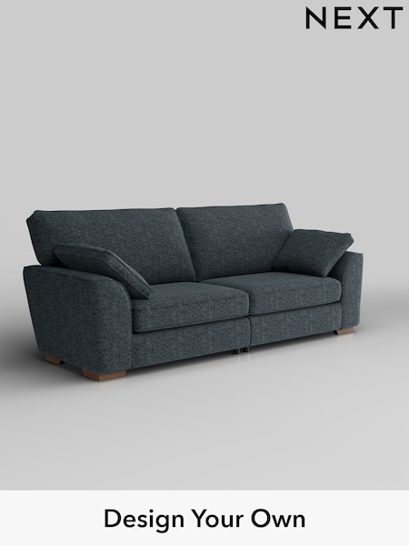 Chunky Chenille/Dark Navy Blue Stamford (W42274) | £1,350