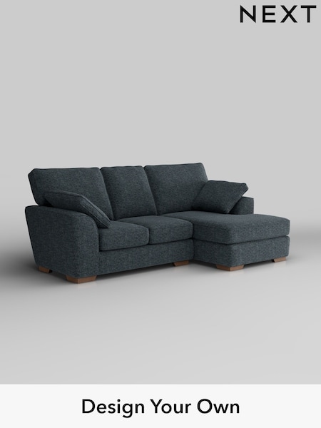 Chunky Chenille/Dark Navy Blue Stamford (W42274) | £1,699