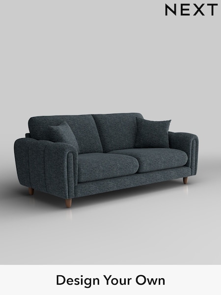 Chunky Chenille/Dark Navy Blue Odella (W42280) | £1,375