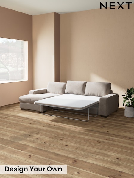 Chunky Chenille/Light Dove Houghton Deep Relaxed Sit (W42281) | £2,825