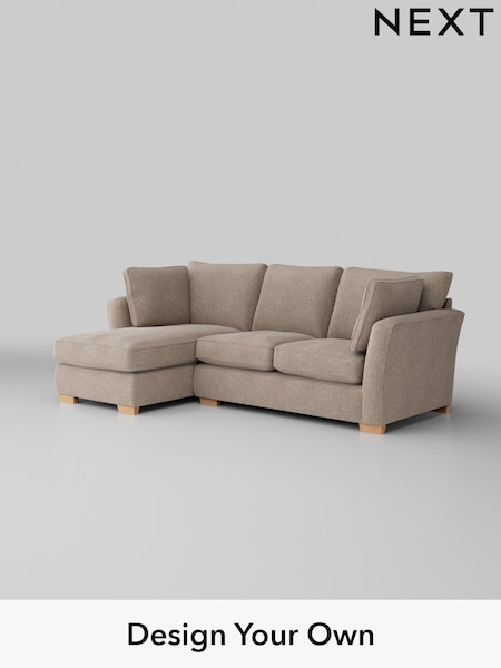 Chunky Chenille/Light Dove Heath Highback (W42282) | £1,899
