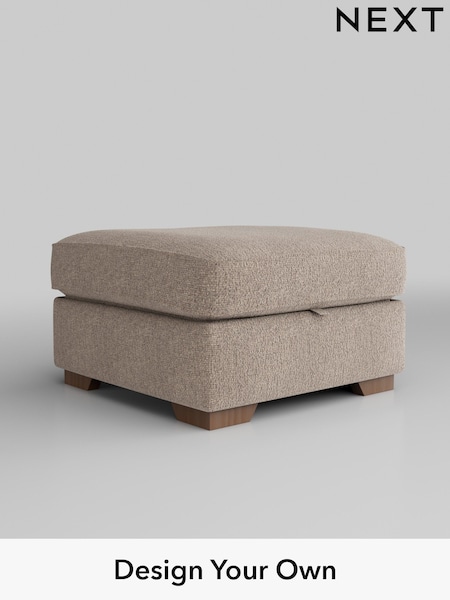 Chunky Chenille/Light Dove Stamford Buttoned Back (W42287) | £499