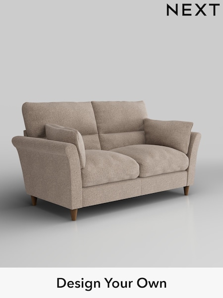 Chunky Chenille/Light Dove Hartley Highback Relaxed Sit (W42288) | £1,225