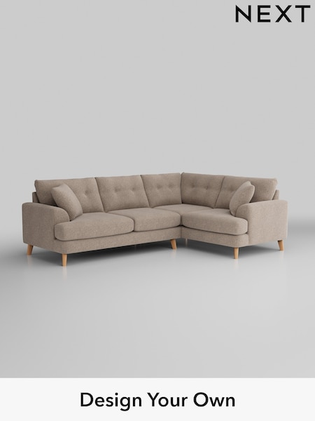 Chunky Chenille/Light Dove Parker Buttoned Back (W42289) | £2,375