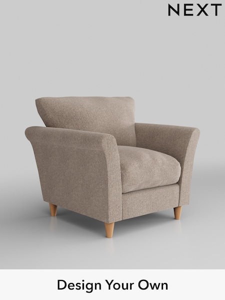 Chunky Chenille/Light Dove Hartley Relaxed Sit (W42292) | £825