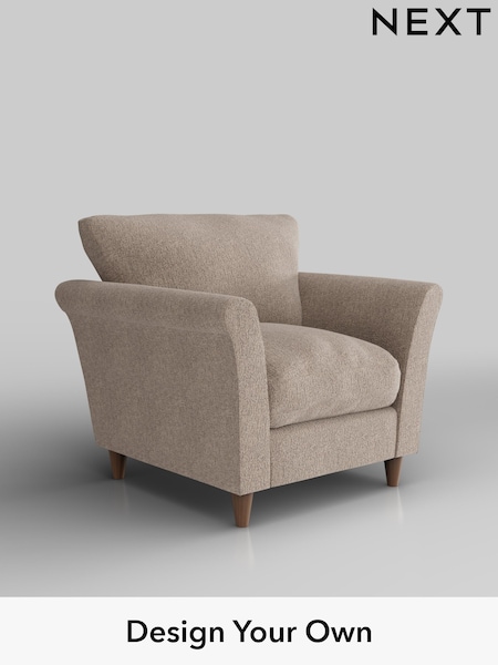 Chunky Chenille/Light Dove Hartley Relaxed Sit (W42292) | £825