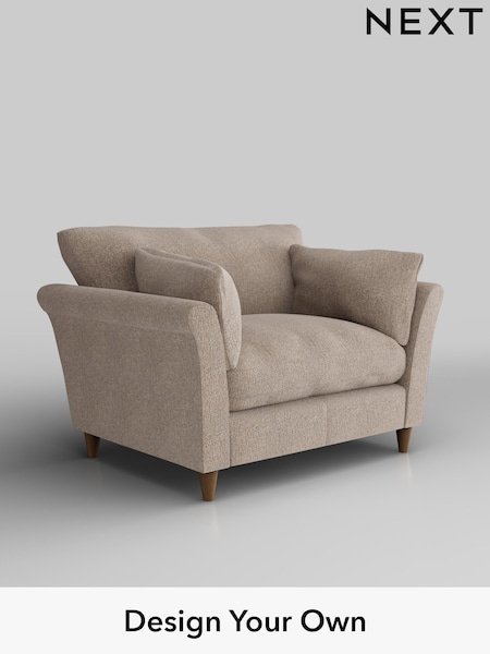 Chunky Chenille/Light Dove Hartley Relaxed Sit (W42292) | £1,025