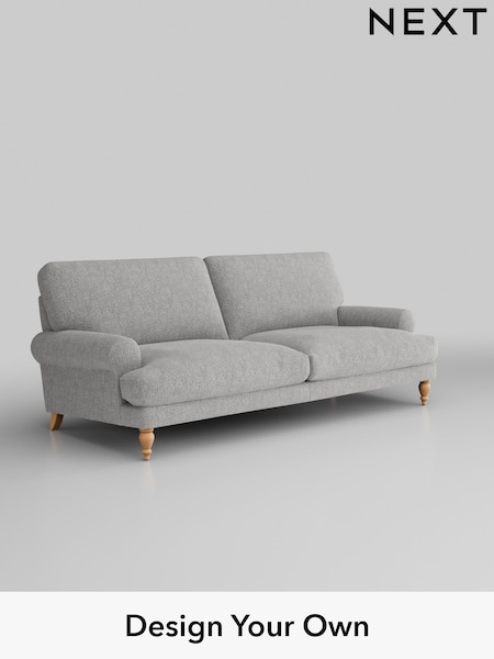 Chunky Chenille/Light Grey Erin Deep Relaxed Sit (W42294) | £1,375