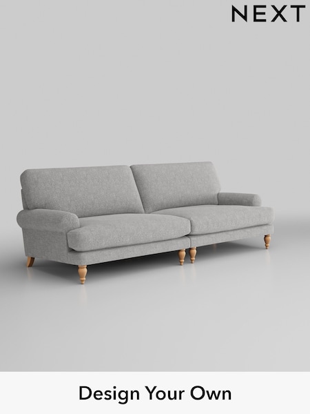 Chunky Chenille/Light Grey Erin Deep Relaxed Sit (W42294) | £1,475
