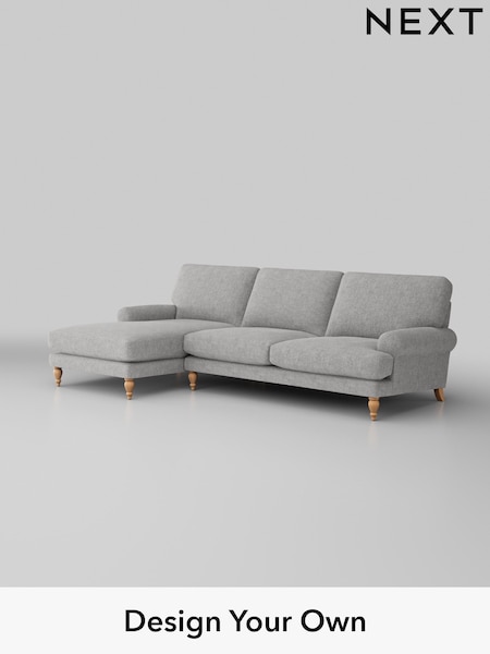 Chunky Chenille/Light Grey Erin Deep Relaxed Sit (W42294) | £1,975