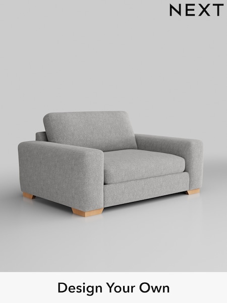 Chunky Chenille/Light Grey Houghton Deep Sit (W42297) | £1,175