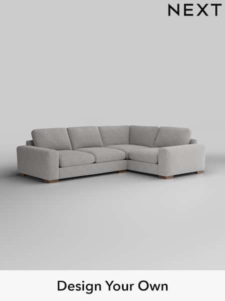 Chunky Chenille/Light Grey Houghton Deep Sit (W42297) | £2,575