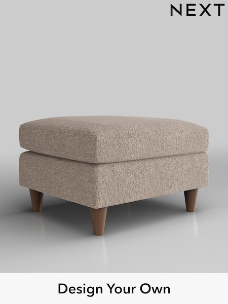 Chunky Chenille/Light Dove Elliot Highback (W42299) | £350