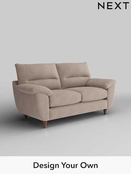 Chunky Chenille/Light Dove Elliot Highback (W42299) | £1,075