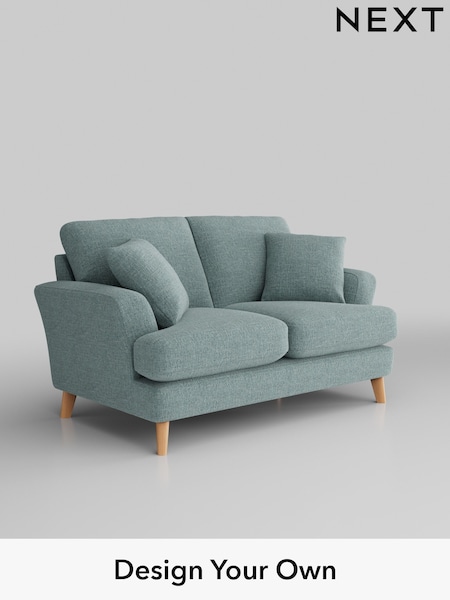 Chunky Chenille/Light Teal Green Conway Relaxed Sit (W42303) | £1,150