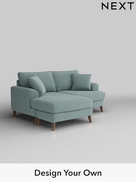 Chunky Chenille/Light Teal Green Parker (W42305) | £1,550