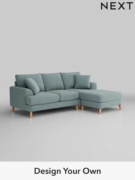 Chunky Chenille/Light Teal Green Parker (W42305) | £1,775