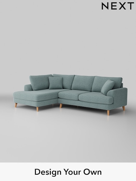 Chunky Chenille/Light Teal Green Parker (W42305) | £2,250
