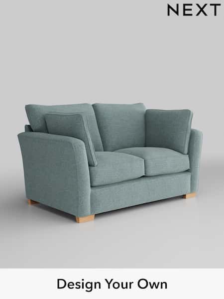 Chunky Chenille/Light Teal Green Heath Highback (W42306) | £1,025